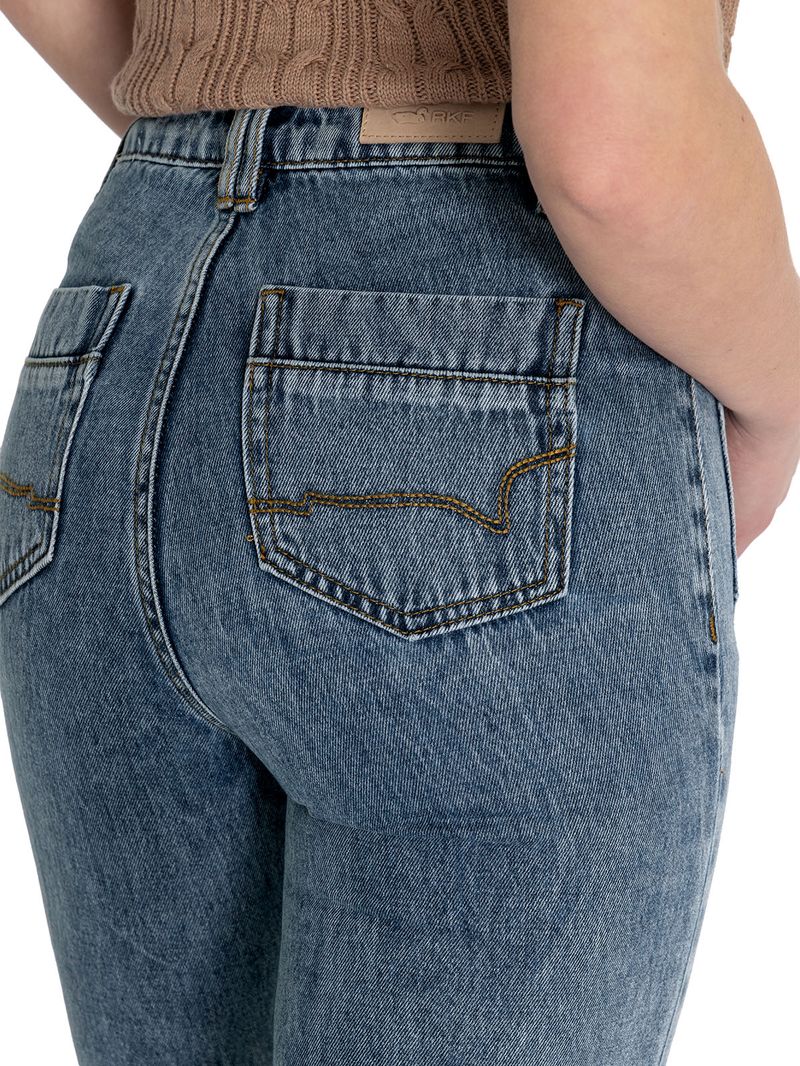 Jeans-Algodon-Organico-Mujer-Thau-Azul-Rockford
