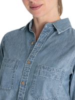 Blusa-Algodon-Organico-Mujer-Grema-Celeste-Rockford