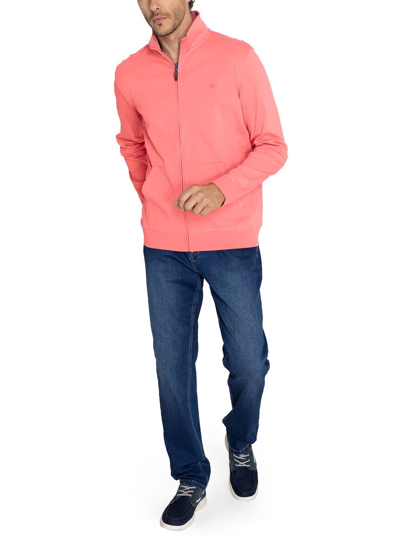 Polerón Algodón Orgánico Hombre Rimini Coral Rockford