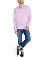 Camisa-Lino-Organico-Hombre-Linen-Lila-Rockford