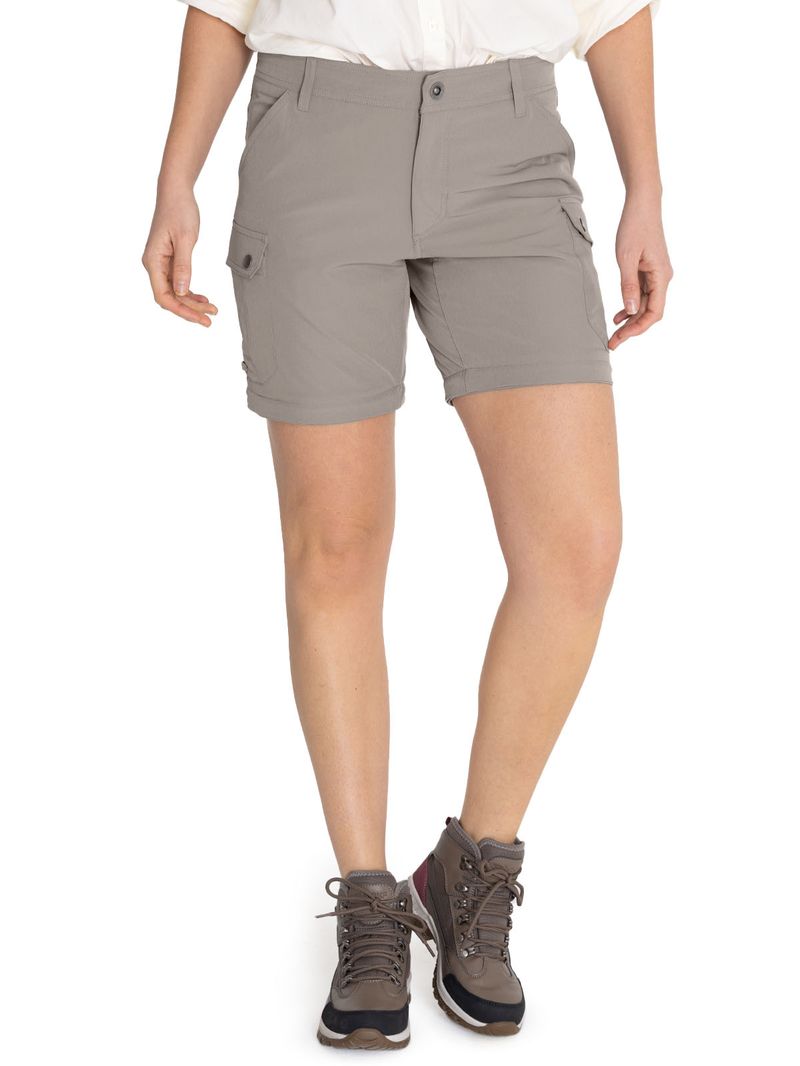Pantalón Fibras Recicladas Mujer Desmontable Gris Rockford
