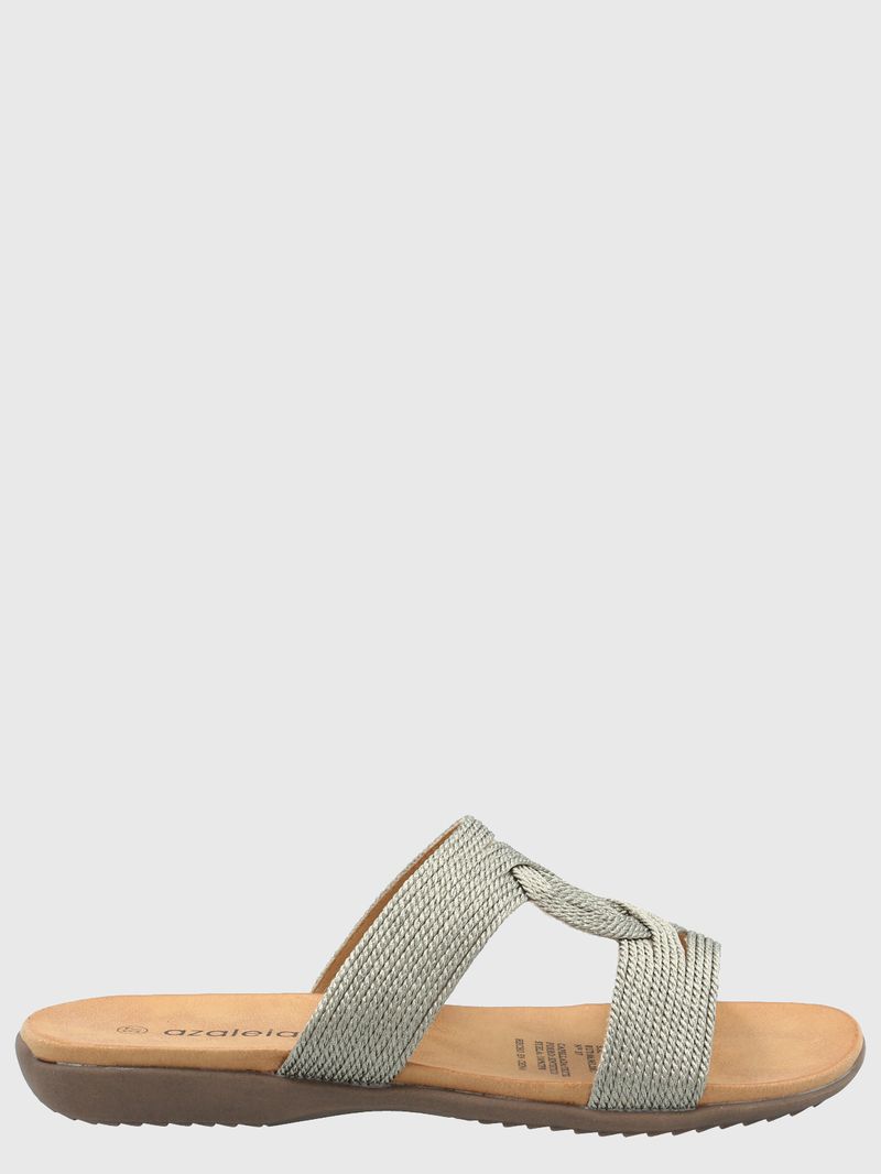 Sandalia Mujer Rocco Peltre Azaleia