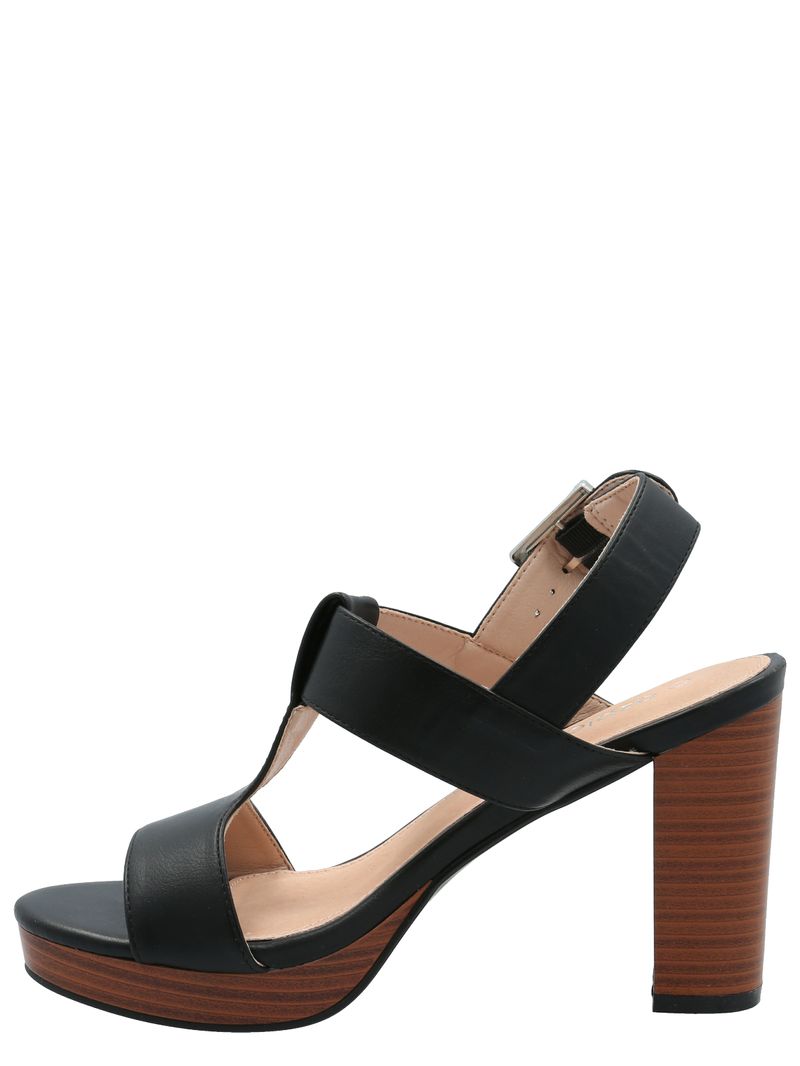 Sandalia Mujer Luciano Negro Azaleia