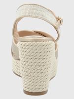 Sandalia Mujer Guido 3 Dorado Azaleia