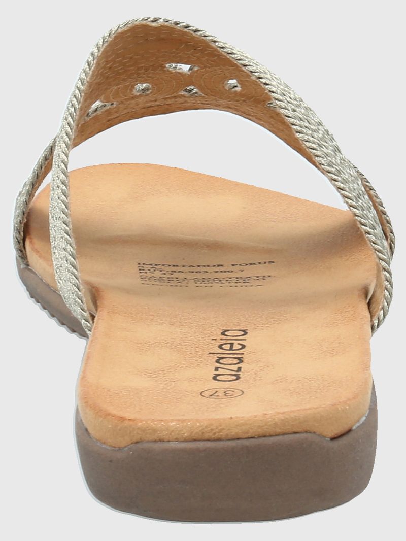 Sandalia Mujer Rocco Peltre Azaleia