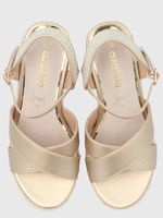 Sandalia Mujer Guido 3 Dorado Azaleia