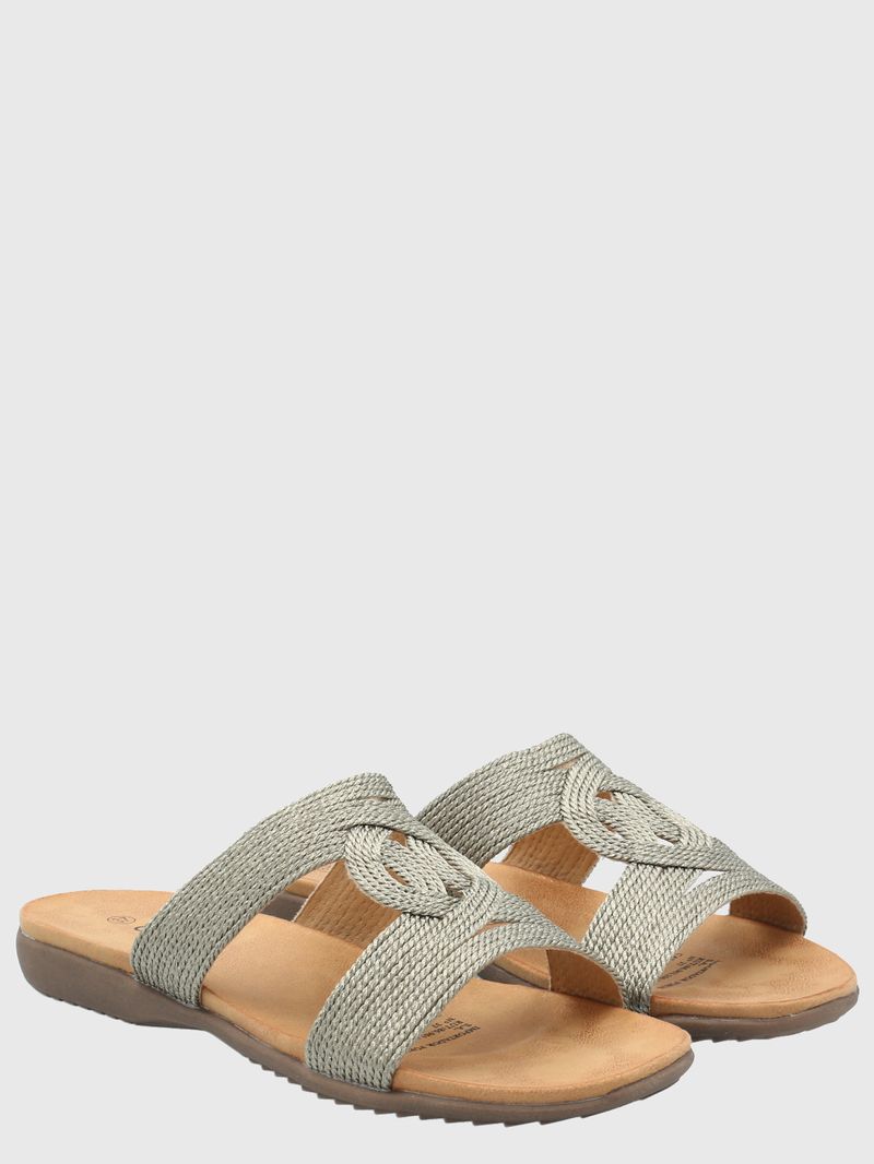 Sandalia Mujer Rocco Peltre Azaleia