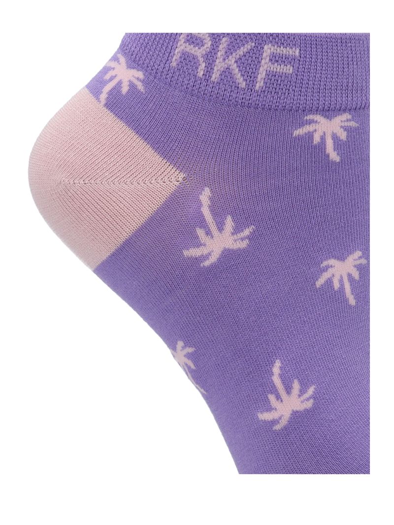 Calcetin-Bambu-Mujer-Ped-Palm-Morado-Rockford