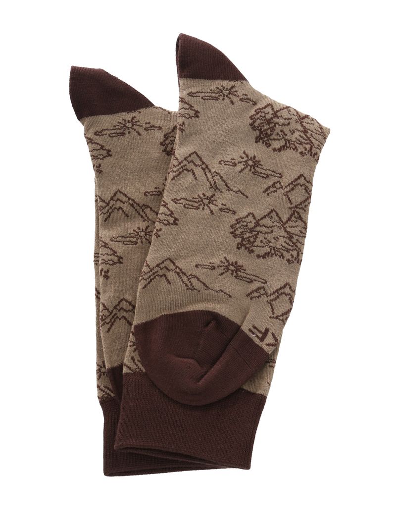 Calcetín Bambú Hombre Mountain Café Rockford