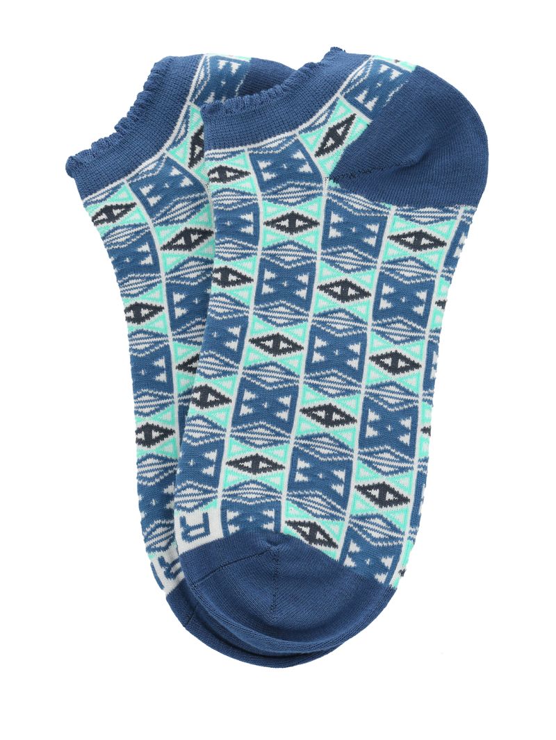 Calcetin-Bambu-Mujer-Ped-St-Shapes-Azul-Rockford