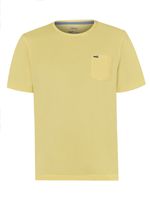 Polera Algodón Orgánico Hombre Basic Amarillo Rockford