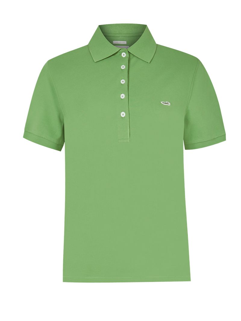 Polera Algodón Pima Mujer Sandie Verde Rockford