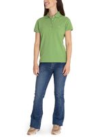 Polera Algodón Pima Mujer Sandie Verde Rockford