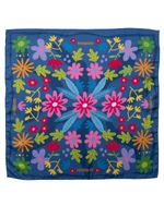Pañuelo Flowers Scarf Azul Azaleia