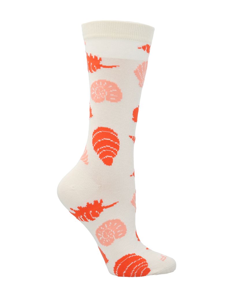 Calcetin-Bambu-Mujer-Shells-Beige-Rockford