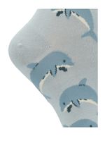 Calcetin-Bambu-Mujer-Dolphin-Azul-Rockford