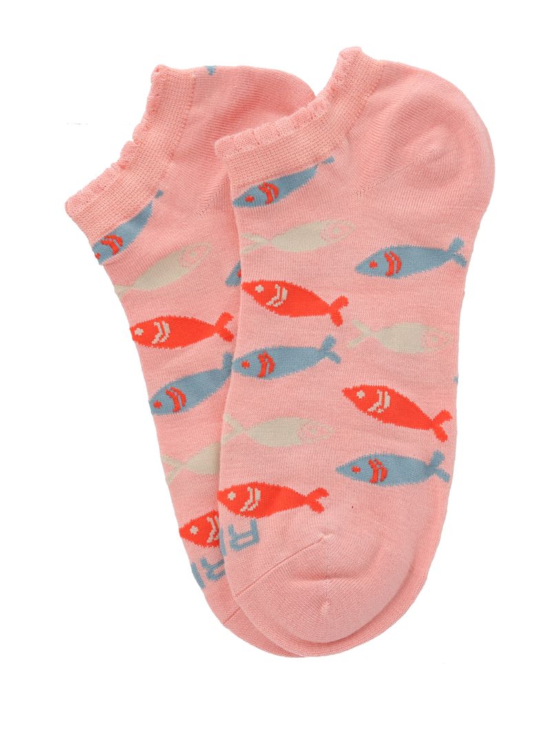 Calcetin-Bambu-Mujer-Ped-St-Fish-Rosado-Rockford