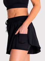 Short-Mujer-Lisa-Negro-Bsoul