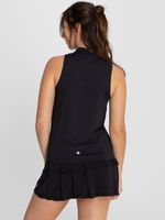Polera-Mujer-Tank-Half-Zipper-Negra-Bsoul