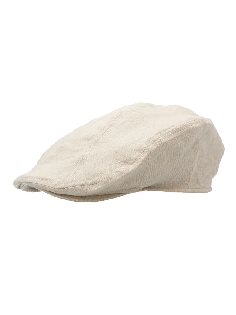 Boina-Lino-Organico-Hombre-Rkf-Linen-Hatton-Beige-Rockford