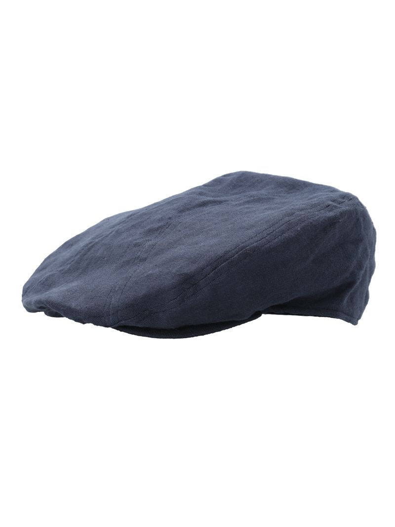 Boina-Lino-Organico-Hombre-Rkf-Linen-Hatton-Azul-Rockford