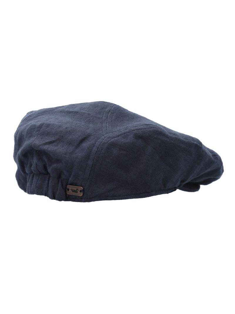 Boina-Lino-Organico-Hombre-Rkf-Linen-Hatton-Azul-Rockford