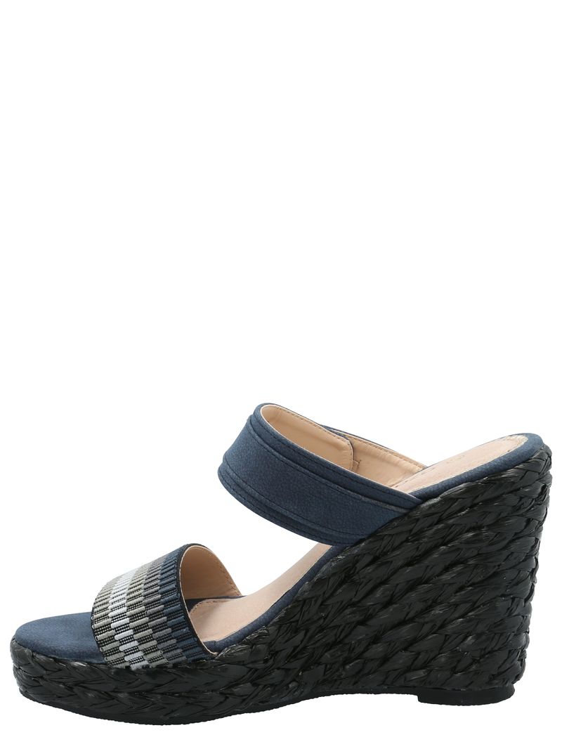 Sandalia Mujer Renzo Negro Azaleia