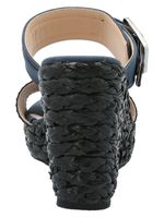 Sandalia Mujer Renzo Negro Azaleia