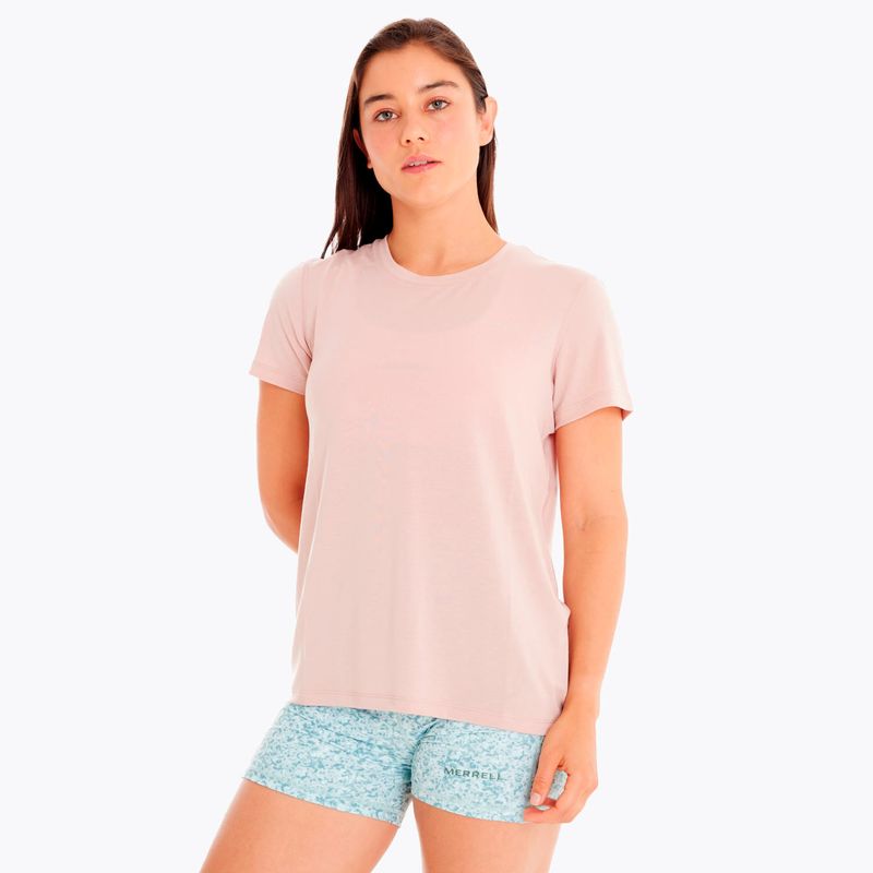 Polera Mujer Everyday With Tencel Rosado Merrell