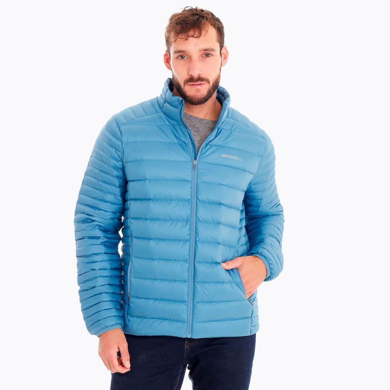 Parka-Hombre-Ridgevent-Thermo-Jacket-Azul-Merrell
