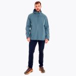 Impermeable Hombre Whisper Rain Shell Azul Merrell