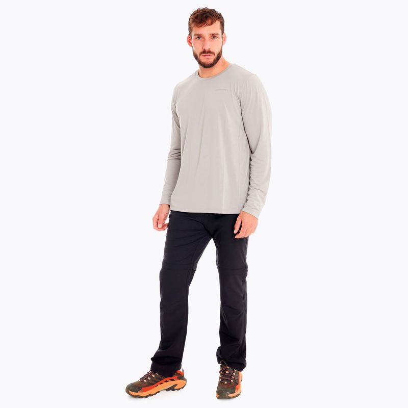 Polera Hombre Everyday With Tencel Gris Merrell