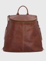 Mochila-Cuero-Mujer-Clegg-Back-Cafe-Hush-Puppies