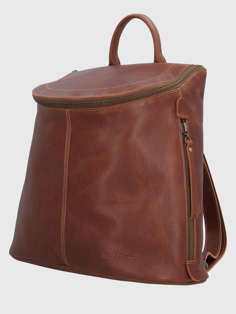 Mochila-Cuero-Mujer-Clegg-Back-Cafe-Hush-Puppies