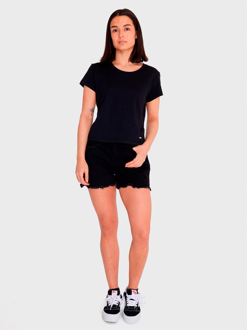 Polera-Mujer-Essential-Crop-Negra-Billabong