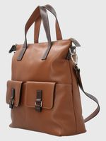 Cartera-Cerutti-Cuero-Mujer-Ferraro-Bag-Cafe