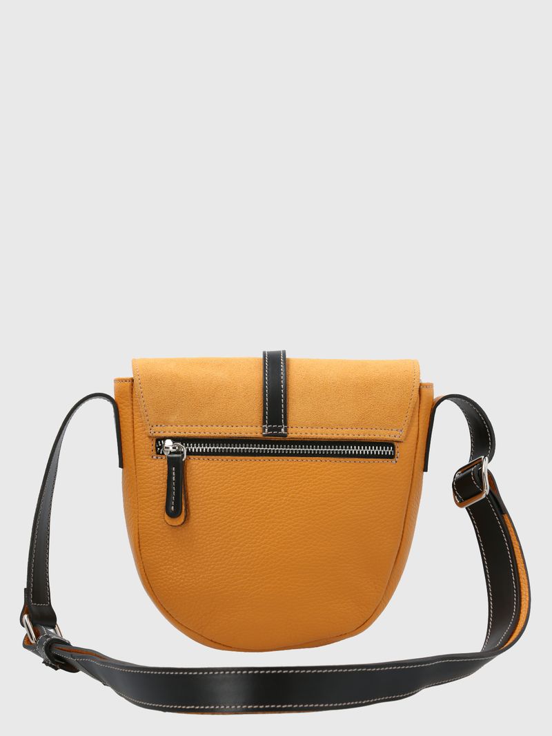 Cartera Cerutti Cuero Mujer Rossetti Cross Amarillo