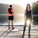 Polera Mujer Trail Running Edición Skyfire Negro Merrell