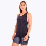 Polera Mujer Trail Running Edición Skyfire Negro Merrell