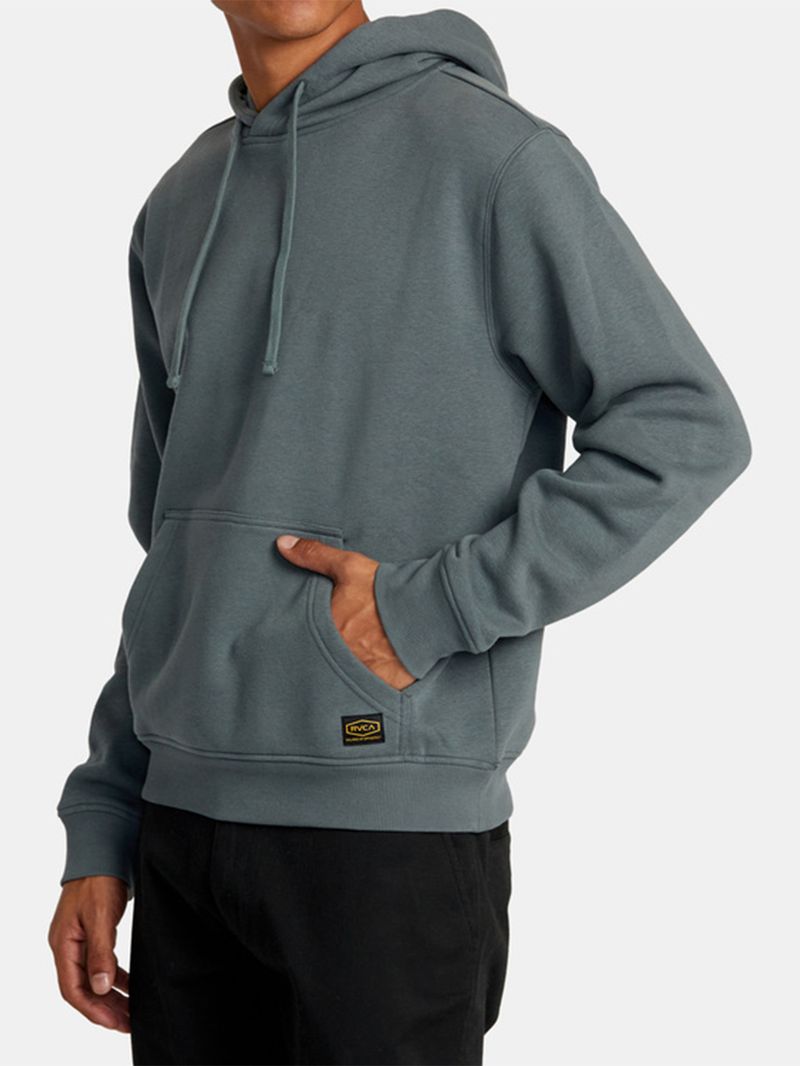 Poleron Hombre Americana Hoodie 2 Verde RVCA