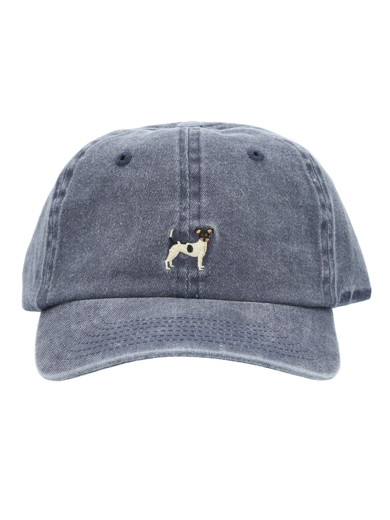 Gorro-Algodon-Unisex-Cap-Fox-Terrier-Azul-Rockford