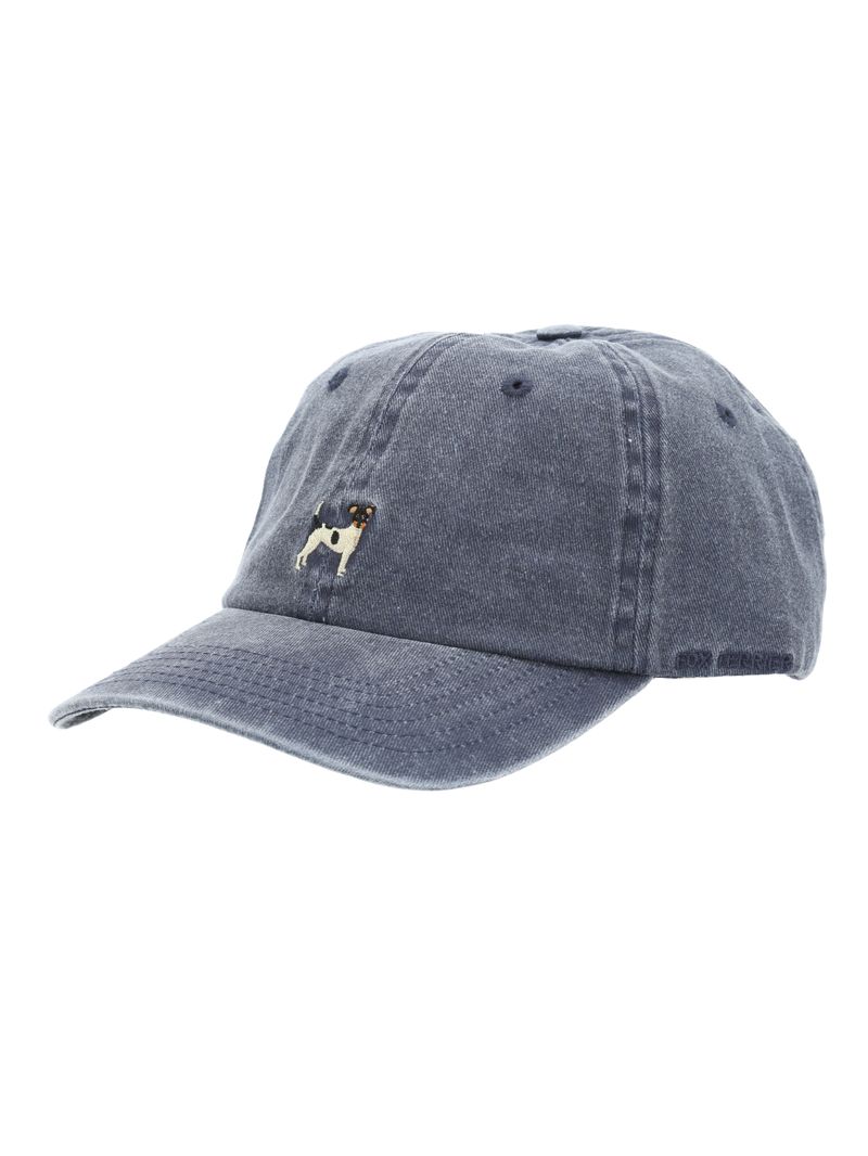 Gorro-Algodon-Unisex-Cap-Fox-Terrier-Azul-Rockford