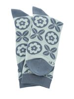 Calcetin-Bambu-Mujer-Mosaico-Azul-Rockford