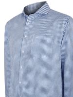 Camisa Cuello Italiano Hombre Easylife Azul Rockford