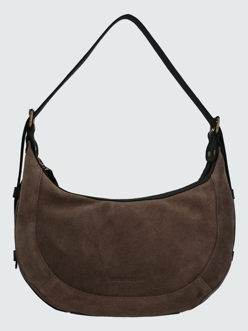 Cartera-Cuero-Mujer-Clare-Hobo-Gris-Hush-Puppies