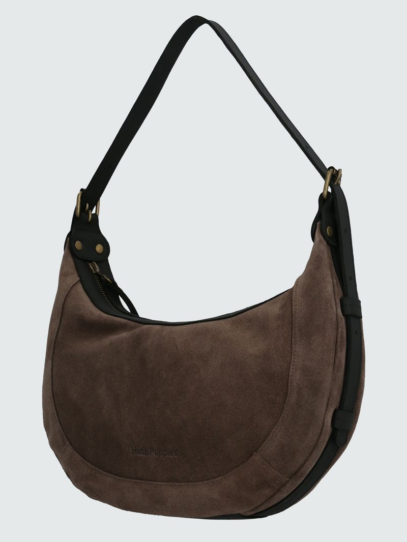 Cartera-Cuero-Mujer-Clare-Hobo-Gris-Hush-Puppies
