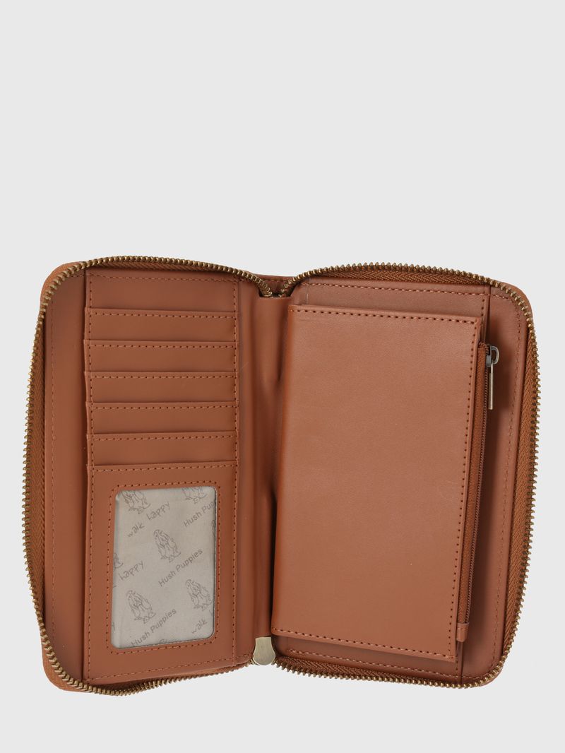 Billetera-Ecocuero-Mujer-Lynn-Wallet-Cafe-Hush-Puppies