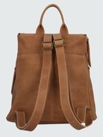 Mochila-Cuero-Mujer-Clegg-Back-Cafe-Hush-Puppies