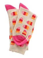 Calcetín Icecream Beige Azaleia