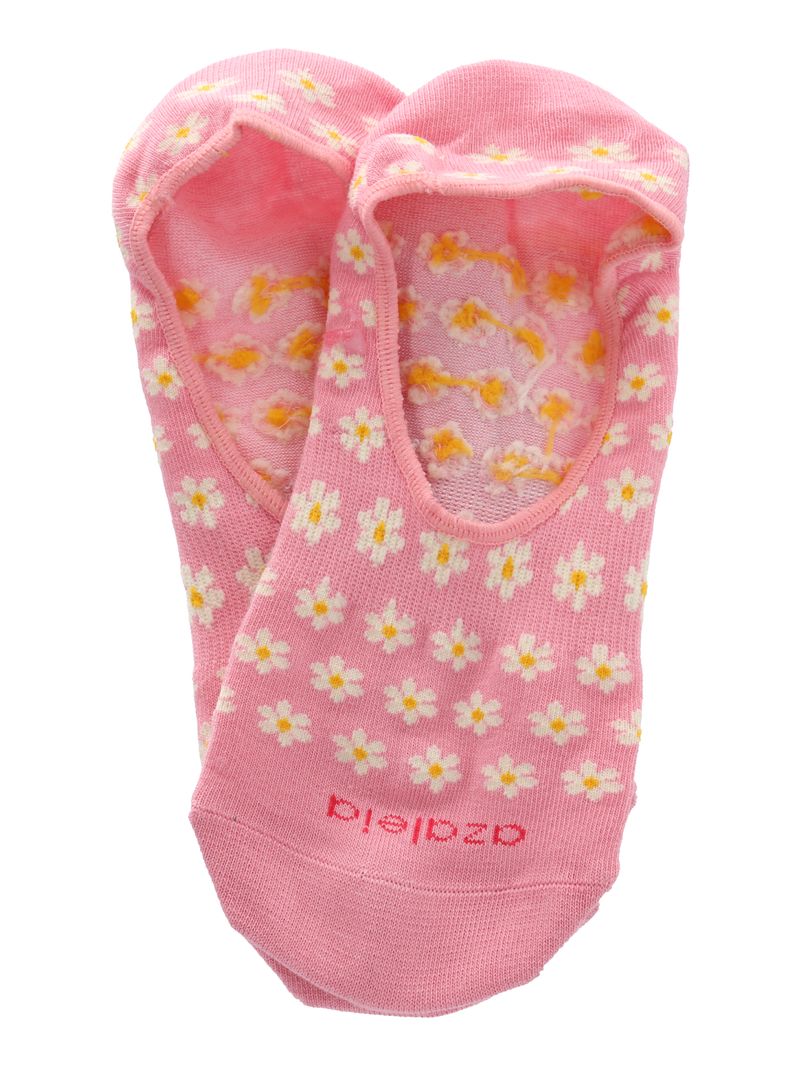 Calcetín Inv Miniflor Rosado Azaleia